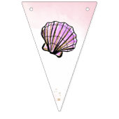 Mermaid Happy Birthday Wimpelkette (Erste Fahne)