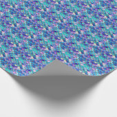 Mermaid Hartglas Geschenkpapier (Ecke)