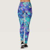 Mermaid Hartglas Leggings (Rückseite)