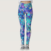 Mermaid Hartglas Leggings (Vorderseite)