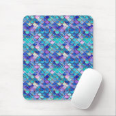 Mermaid Hartglas Mousepad (Mit Mouse)