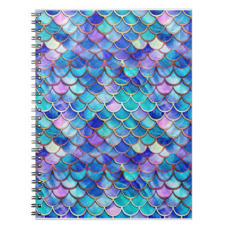 Mermaid Hartglas Notizblock