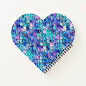 Mermaid Hartglas Notizblock (Rückseite)