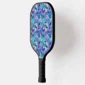 Mermaid Hartglas Pickleball Schläger (Links)
