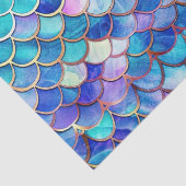 Mermaid Hartglas Seidenpapier (Detail)