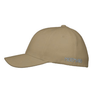 "Mermaid" Hat Bestickte Baseballkappe