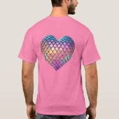 Mermaid Heart T-Shirt (Rückseite)