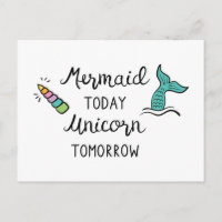 Mermaid heute Unicorn Tomorrow