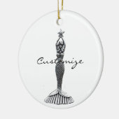 Mermaid Holding Star Thunder_Cove Keramik Ornament (Links)