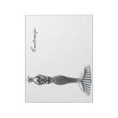 Mermaid Holding Star Thunder_Cove Notizblock (Rotiert)