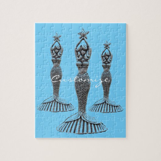 Mermaid Holding Star Thunder_Cove Puzzle (Vertikal)