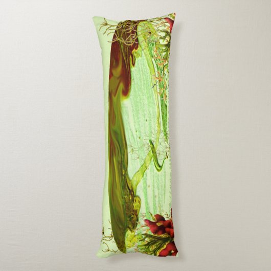 "Mermaid Holiday" Seitenschläferkissen (Rückseite (Vertikal))