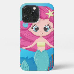 Mermaid I iPhone 13 Pro Slim Fit Case, Glossy Hülle