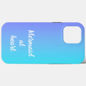 Mermaid im Fall Heart Gradient Case-Mate iPhone Hülle (Rückseite (Horizontal))