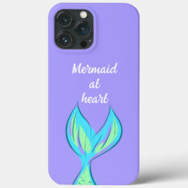 Mermaid im Heart Lila Case-Mate iPhone Case