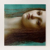 Mermaid im Renaissancestil Puzzle (Horizontal)