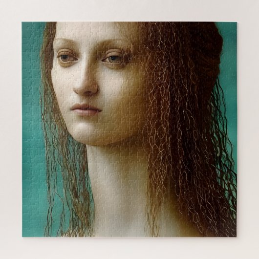 Mermaid im Renaissancestil Puzzle (Vertikal)