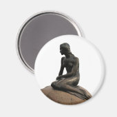 Mermaid in Dänemark Magnet (Vorderseite/Rückseite)