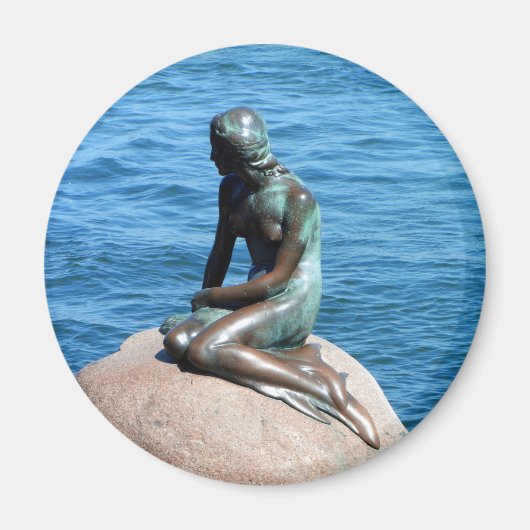 Mermaid in Dänemark Magnet (Vorne)