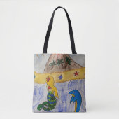 Mermaid-Insel Tasche (Vorderseite)