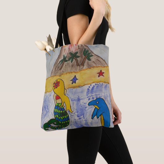 Mermaid-Insel Tasche (Von Nahem)