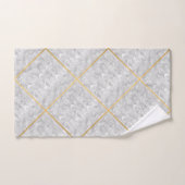 MERMAID INSPIRIERT BLACK & WHITE DESIGN BATH TOWEL BADHANDTUCH SET (Handtuch)