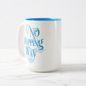 Mermaid Inspiriert Blue Tasse (Vorderseite Links)
