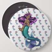Mermaid Iole Button (Vorne & Hinten)
