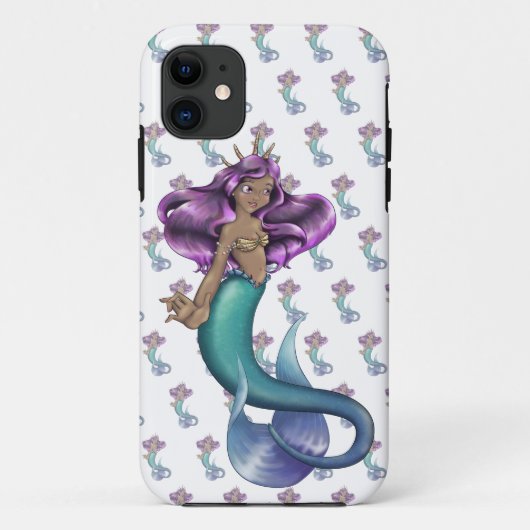 Mermaid Iole Case-Mate iPhone Hülle (Rückseite)