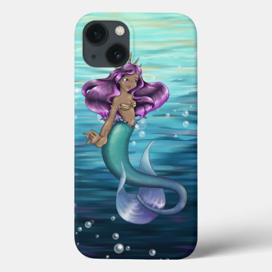 Mermaid Iole Case-Mate iPhone Hülle (Rückseite)