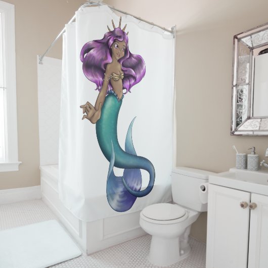 Mermaid Iole Duschvorhang (Beispiel)