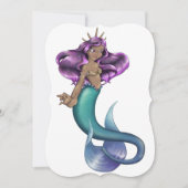 Mermaid Iole Einladung (Vorderseite)