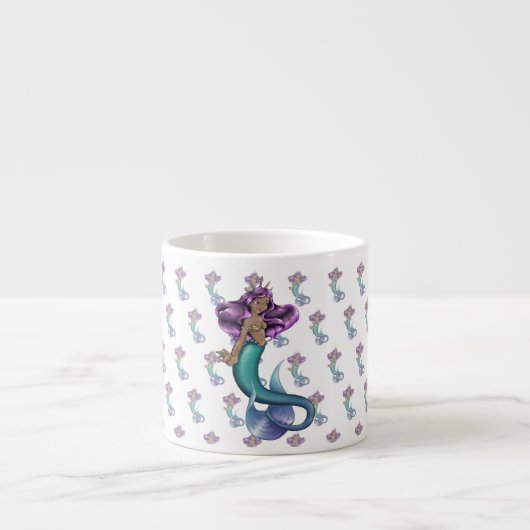 Mermaid Iole Espressotasse (Vorderseite)
