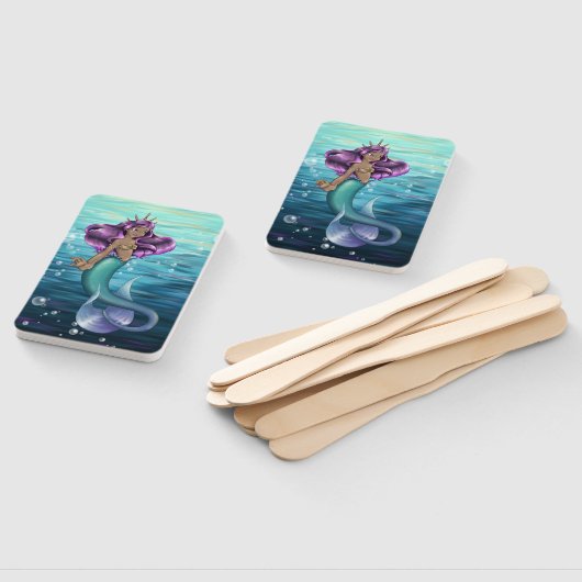 Mermaid Iole Fächer (Non-assembled)