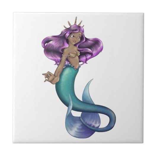 Mermaid Iole Fliese (Vorderseite)