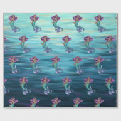 Mermaid Iole Geschenkpapier (Flach)