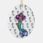 Mermaid Iole Keramik Ornament (Rechts)