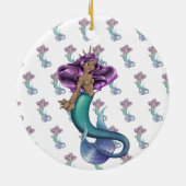 Mermaid Iole Keramik Ornament (Hinten)
