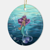 Mermaid Iole Keramik Ornament (Links)