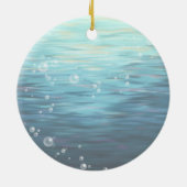 Mermaid Iole Keramik Ornament (Hinten)