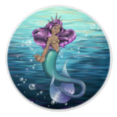 Mermaid Iole Keramikknauf (Vorderseite)