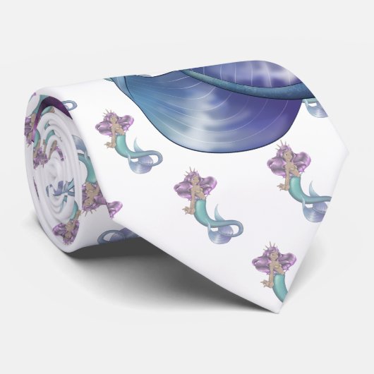 Mermaid Iole Krawatte (Gerollt)