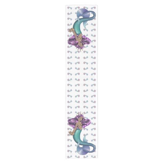 Mermaid Iole Kurzer Tischläufer (Vorderseite)