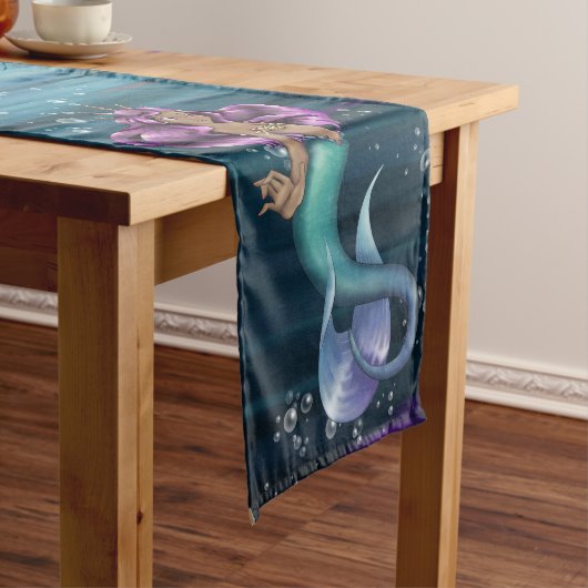 Mermaid Iole Kurzer Tischläufer (Beispiel)