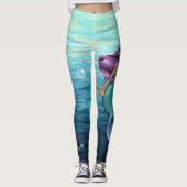 Mermaid Iole Leggings (Vorderseite)