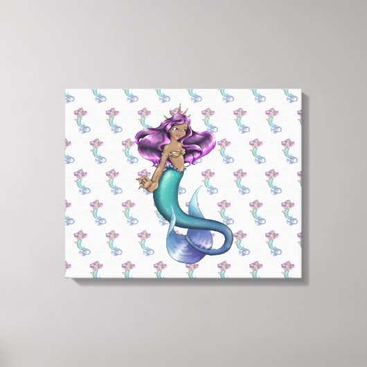 Mermaid Iole Leinwanddruck (Vorderseite)