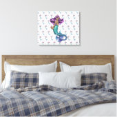 Mermaid Iole Leinwanddruck (Insitu (Schlafzimmer))