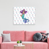 Mermaid Iole Leinwanddruck (Insitu (Wohnzimmer))