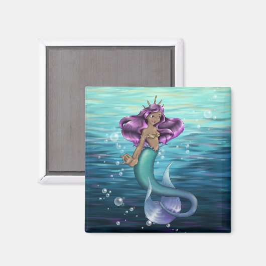 Mermaid Iole Magnet (Vorderseite/Rückseite)