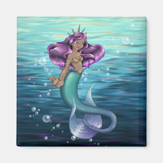 Mermaid Iole Magnet (Vorne)